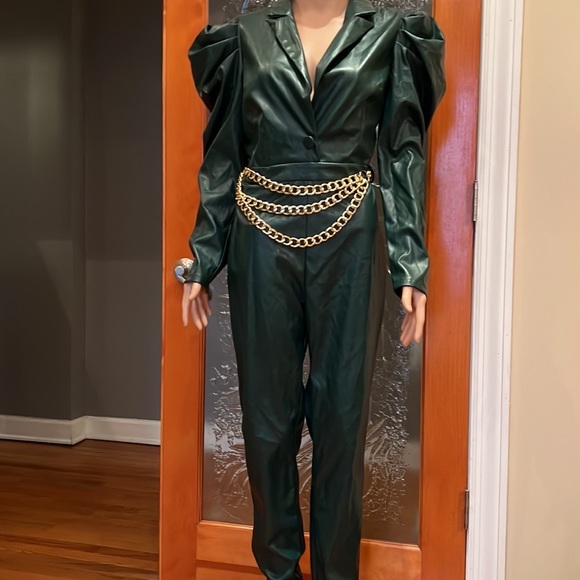 New with tags pleather romper - Picture 11 of 12